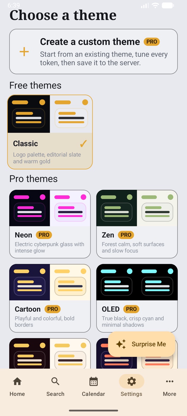 Themes