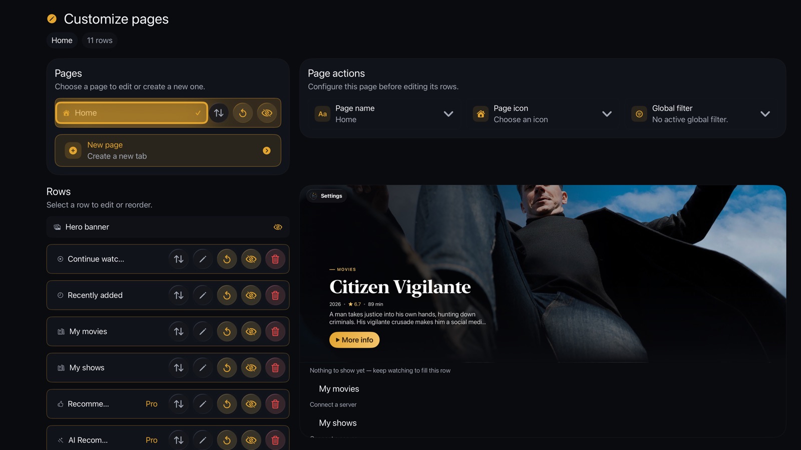 Page editor